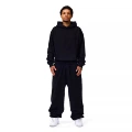 2348/hoodie suit/black