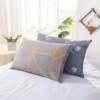 One-piece drop-down cotton gauze pillowcase 48*74 cotton household adult sweat-absorbing pillowcase