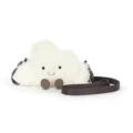 White cloud crossbody bag - 20cm