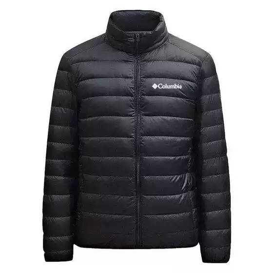 2024 factory direct cross-border autumn and winter printing leisure men's plus size stand collar cotton-padded jacket young and middle-aged decoration body cotton-padded clothes