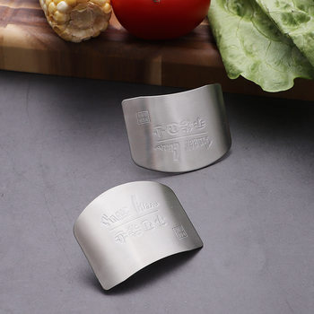 304 stainless steel finger protector kitchen accessories cutting hand protector finger guard anti-cutting hand protector
