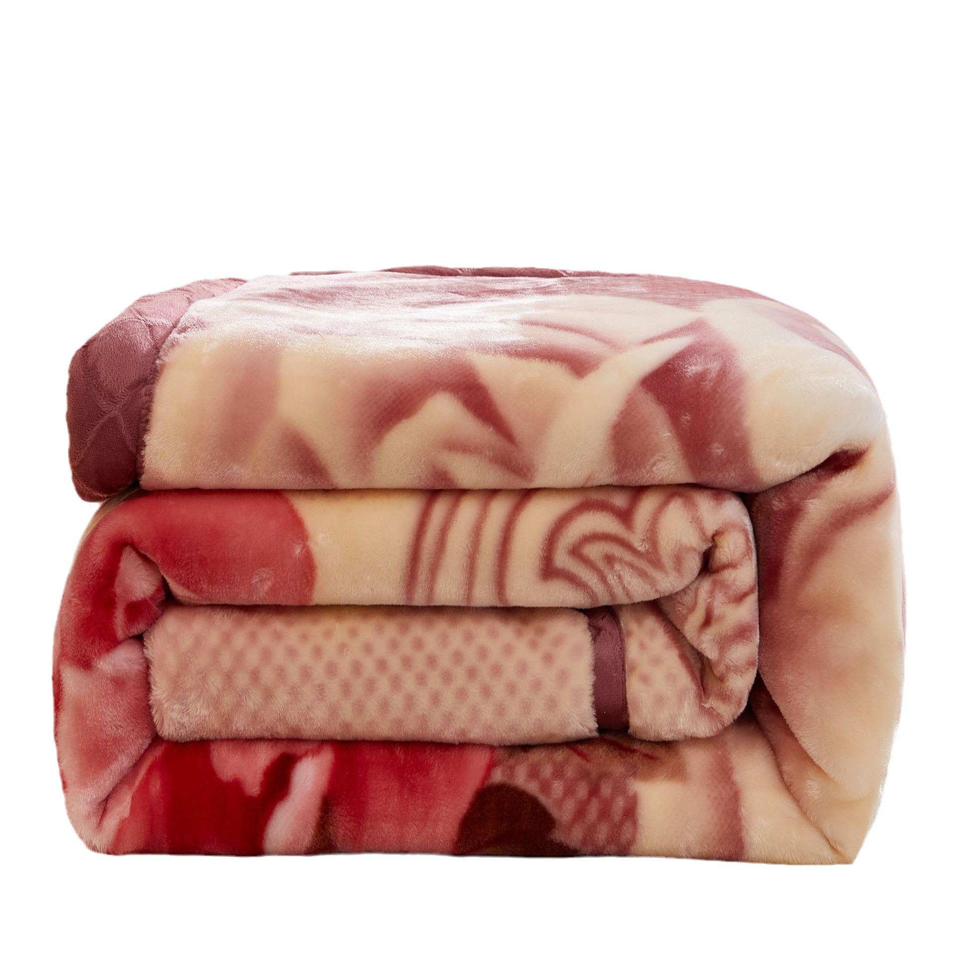 Winter Raschel Blanket Double Thick Warm Thick Blanket Cover Blanket Cover Sofa Blanket Blanket Gift Wholesale