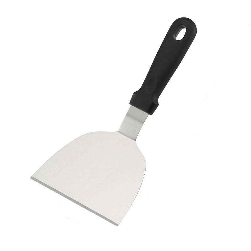 Cross-border spot stainless steel shovel teppanyaki shovel cooking shovel steak shovel barbecue tools baking shovel set shovel