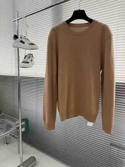Correct Version of 24 Autumn and Winter Wool Blended Classy Men's Normcore Urban Knitwear P Home Wool Knitwear