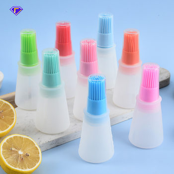 Silicone Oil Brush Bottle Baking Tools Air Fryer Pancake Grill Brush Steak Brush High Temperature Resistant Food Grade Silicone