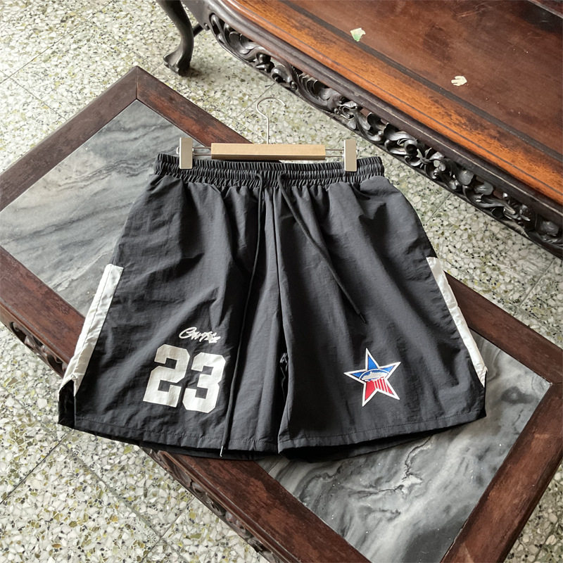 American trendy brand corteiz crtz Alcatraz men and women loose casual shorts sweatpants