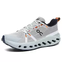 2024 fall new casual sports breathable outdoor running shoes men's lightweight shock-absorbing running shoes lightweight marathon