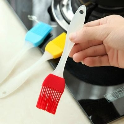 Oil Brush Silicone Oil Brush Edible Oil Brush Kitchen Pancake High Temperature Resistant Barbecue Household Oil Brush Does Not Shed Hair