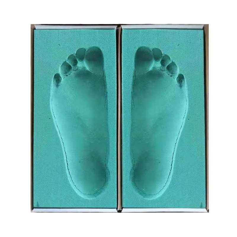 3D printing carving insole foot-type mold taking box adult children correction shoes foot-taking box foot inkpad foot model