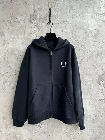 Cross-Border Jacket Popular High-Quality Bl New Small Label Embroidered Hooded Hoodie Os Loose Version for Men and Women