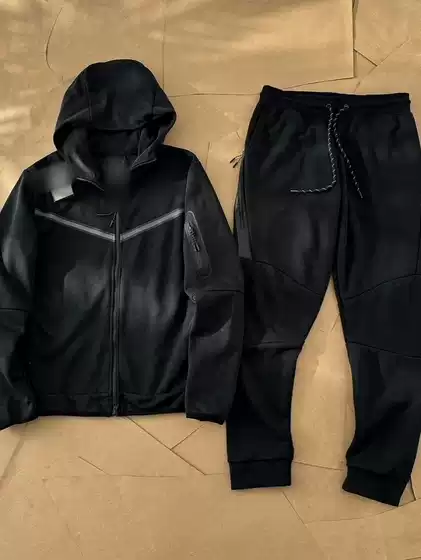 25 Latest Spring Men's Sports Leisure Small Hook Series Wind Walker Jacket Coat Sweatpants suit