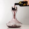 High-End Waterfall-Style Swan Wine Decanter, Rapid Decanting Jug, Wine Dispenser, Premium Wine Bottle Glass