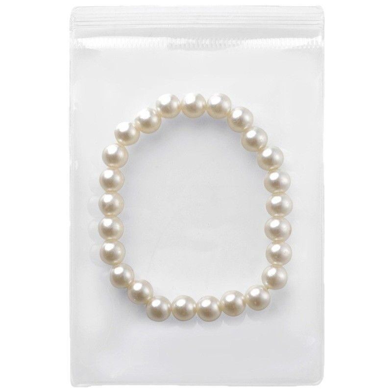 Ready Stock Pvc High-Definition Transparent Self-Sealing Bags Jewelry Box Jewelry Earrings Necklace Ring Storage Sealed Packaging Bags