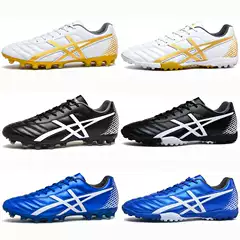 Cross-Border football shoes boys and girls tf broken nails artificial lawn teenagers students campus leather foot training sports shoes