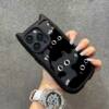 Cartoon Cat Phone Case Suitable for Apple 16, iPhone 15 Pro, 14/13, 3D Cat Ears, 12Th Generation, Cute and Fun