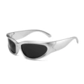 Silver frame black Gray