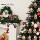 Трансграничные новые продукты Christmas Dwarf musical instrument group series 2D деревянная подвесная Рождественская елка для украшения домашней атмосферы mini 2