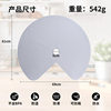 Cross-border silicone shelf liner easy to clean non-slip lazy Susan pad round kitchen liner non-slip cabinet liner