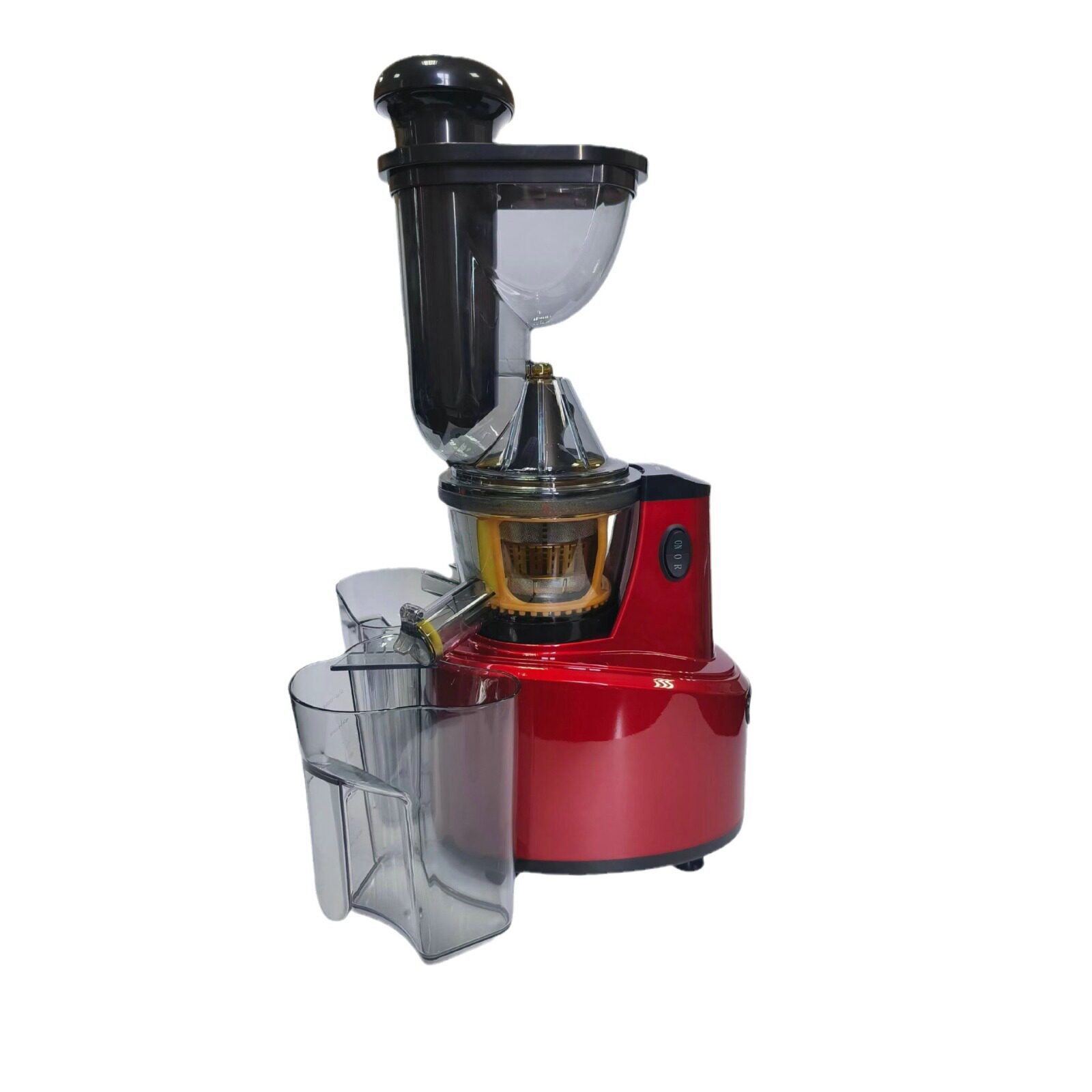 Juicer for Home Use, Multifunctional Pulp and Juice Separation Slow Juicer, Automatic Large-Caliber Fruit and Vegetable Juicer