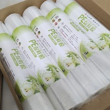 Disposable Cling Film for Household Use, Point-Break Type, Food-Grade, Refrigerator Large Roll, Commercial Wholesale, Sealed