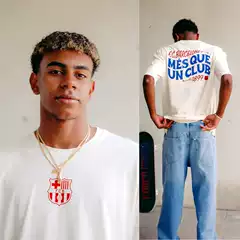 260g Pure Cotton Short-Sleeve Fashion Casual Cross-Border Trade Street Style Round Neck Football T-Shirt Slim Fit