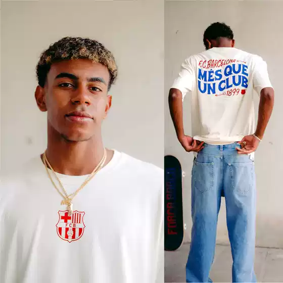 260g Pure Cotton Short-Sleeve Fashion Casual Cross-Border Trade Street Style Round Neck Football T-Shirt Slim Fit