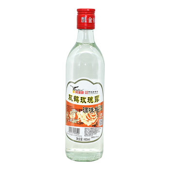 Guangzhou eagle money double crane rose dew wine 480ml/bottle of 37 degree rose wine barbecued pork seasoning wine to remove fishy smell