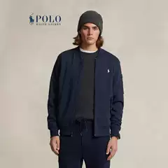 Cross-Border Rl Ralph Lauren Men's Clothing with Qr Code, Classic Flight Jacket Rl18545, Casual Jacket