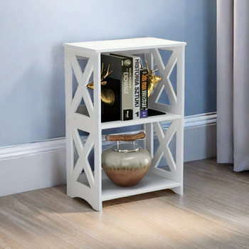 Bedside Table Storage Rack Storage Rack Desktop Small Bookshelf Toilet Floor-standing Washbasin Bath Supplies Storage Artifact