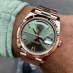 Foreign trade explosions labor factory direct wholesale AliExpress wish European and American men's business log steel band watch