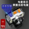 Led Headlight Strong Light Rechargeable Ultra-Bright Head-Mounted Flashlight Outdoor Night Fishing Headlight Home Lightweight Long-Range Miner's Lamp