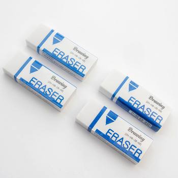 Square Eraser Pencil Writing Erasable Sketch Painting Drawing Erases Cleanly with Less Debris Eraser in Stock