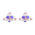 Purple Stud Earrings