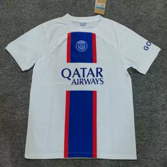 Popular Retro Ligue 1 Paris Jersey Fan Version Football Shirt
