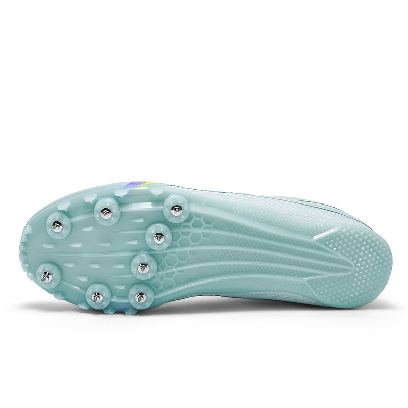 Giày đinh chạy nước rút điền kinh cho học sinh nam nữ — 6788 Xanh dạ quang [size 34-44], 6788 Hồng nhạt [Size 34-42], 6788 Tím Ánh Trăng [Size 34-44]
