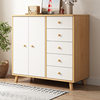 Drawer Cabinet Household Chest of Drawers Sandwich Cabinet Kitchen Sundries Bedroom Bedside Cabinet Living Room Wall Storage Drawer Cabinet