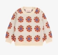 Bc apricot kaleidoscope pullover shirt