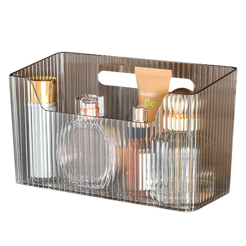 Bathroom Mirror Cabinet storage box bathroom cosmetics lipstick perfume storage rack dresser cabinet wall hanging organizing box