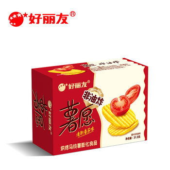 Potato Chips 31.9g Orion Steak Tomato Flavor Snacks Puffed Snacks Wholesale Sugar-Free Snacks