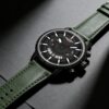 Aiqi Watch Men's Stylish and Simple Three-Eye Quartz Watch with Calendar, Sports Waterproof, Luminous Men's Wristwatch