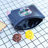 Rose Skull Retro Wallet Mini Multifunctional Zipper Coin Purse ID Card Storage Bag Spot Wholesale