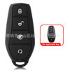 Suitable for BYD Dolphin Remote Control 4 Key Honeycomb Pattern Silicone Key Case BYD Han Song Yuan plus Car Key Case