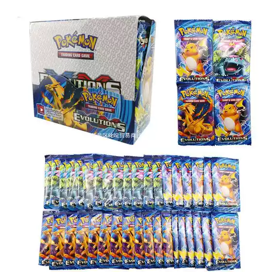 Pokémon First Generation Card Evolutions Baokemeng Supplementary Pack Blind Box Card Pack EX