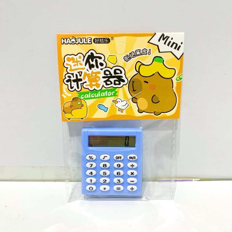 可爱迷你计算器学生考试小计算器 便携式计算机 小四方算数器礼物