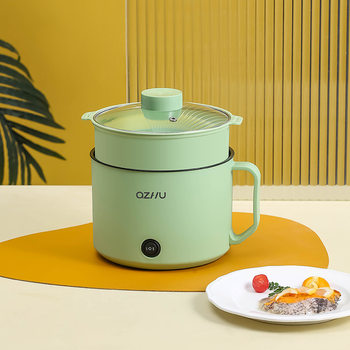 Multifunctional Electric Cooker Student Dormitory Small Electric Cooker Mini Rice Cooker Small Rice Cooker Soup Export European and British Regulations