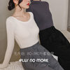 Plus no more Yueyi Underwear Thin No Size Autumn Clothes Women's Warm Warming Clothes Self-heating Base Top