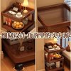 Bedside Table Bedroom Small Alternative Mobile Bedside Storage Rack Simple Multi-Functional Bedside Creative Small Table