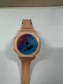Pink colored surface