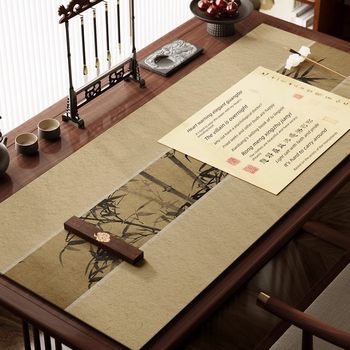 Purchase New Chinese Calligraphy Felt Desk Mat Absorbent Pad, Ink-Resistant and Stain-Resistant Countertop Protective Pad for Desk