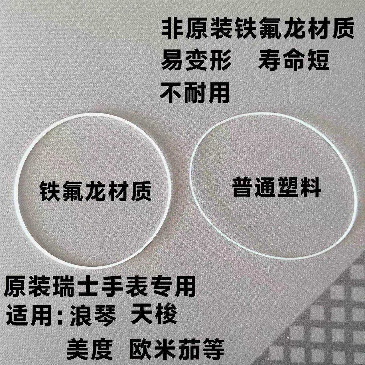 Watch front cover glass waterproof ring red 18-40 white sealing rubber ring I order RING accessories